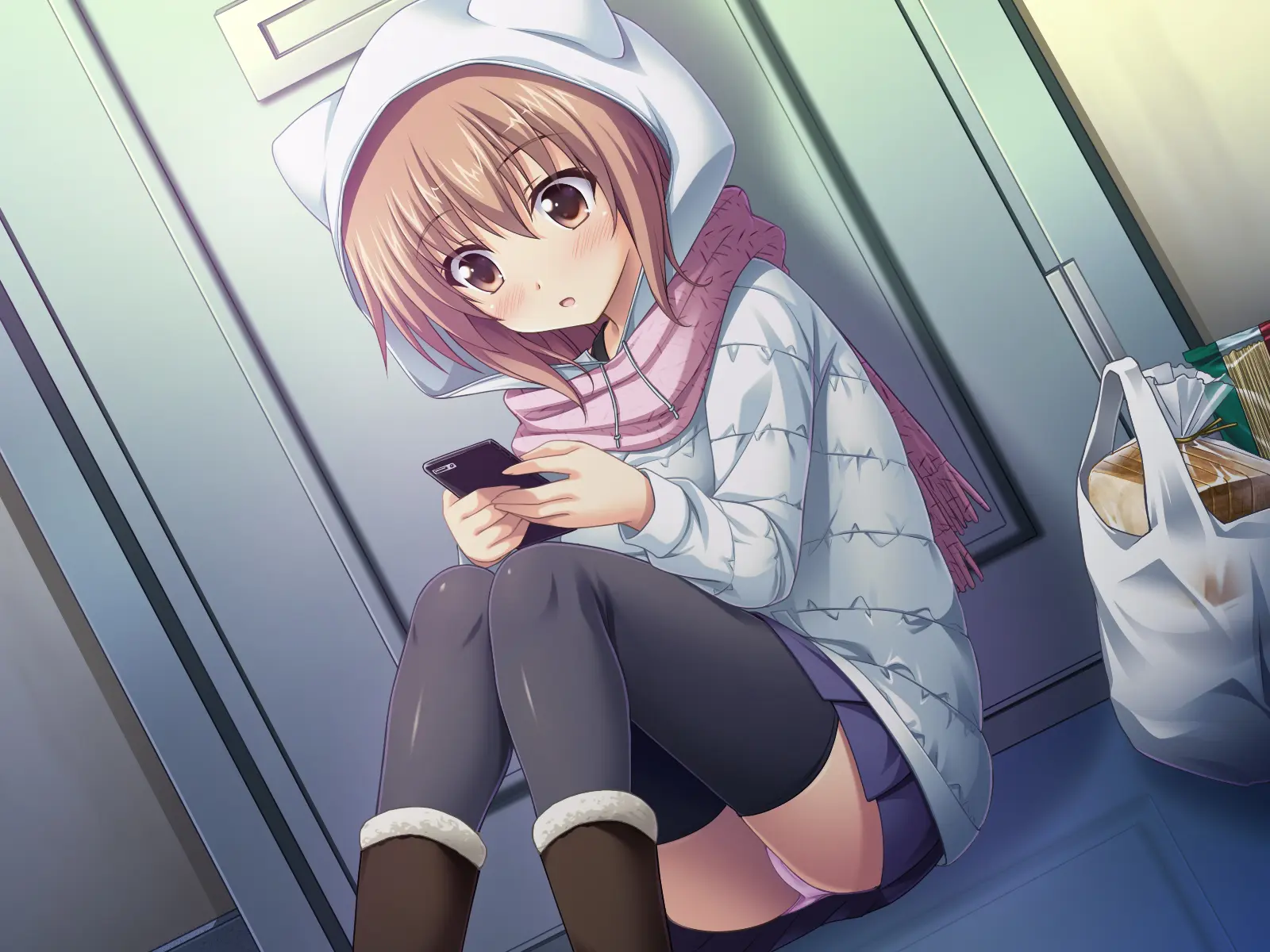 Amaamax 4!! ~ Muchimuchi Kagikko Ezukechuu! Otonari Kanojo To Naisho-Goto~ | 달콤달코맥스4!! ~포동포동 열쇠 아가씨를 먹이로 길들이는 중!? 이웃집 여자친구와의 은밀한 일들~